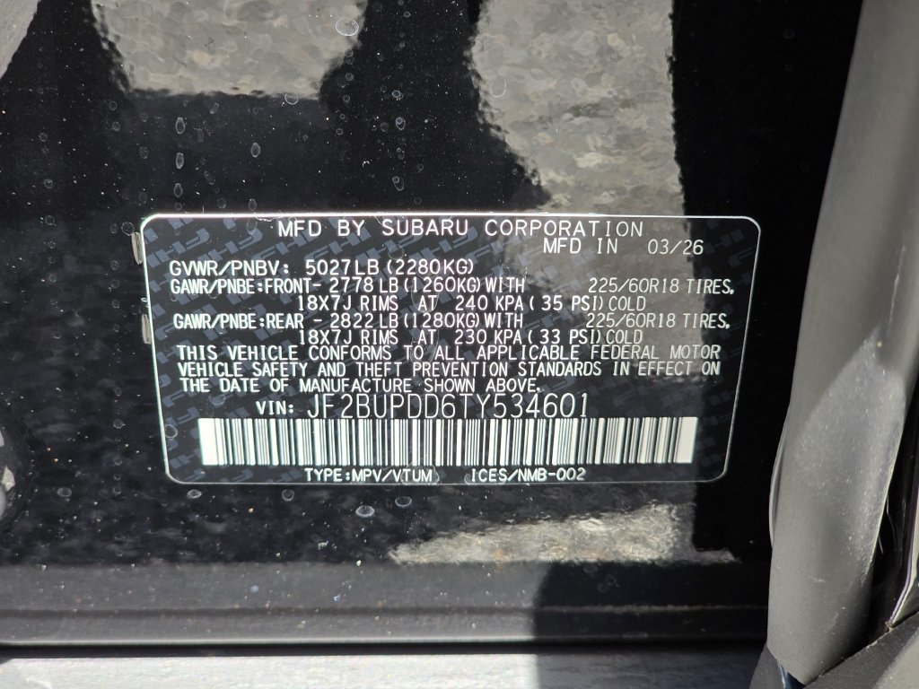 New 2026 Subaru Outback Limited AWD/4WD image 32