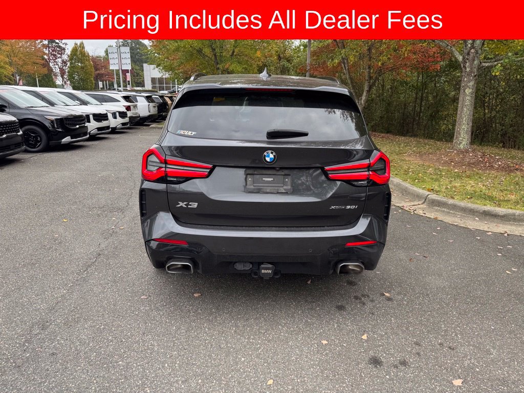 Used 2022 BMW X3 xDrive30i w/ M Sport Package 2 AWD/4WD image 6