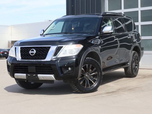 Used 2017 Nissan Armada Platinum w/ Captain Seat Package image 3