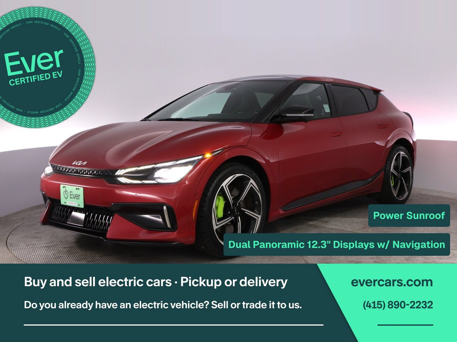 Used 2023 Kia EV6 GT AWD/4WD image 1