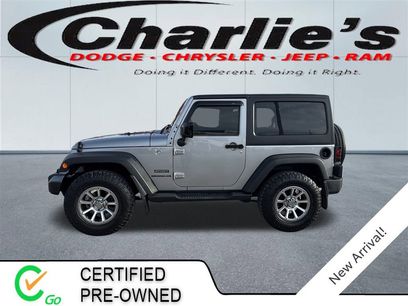 Certified 2017 Jeep Wrangler Sport w/ Quick Order Package 24S