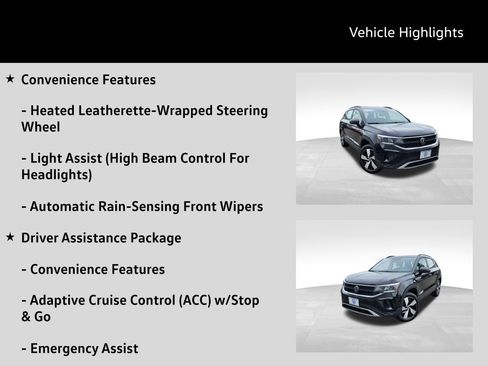 Used 2023 Volkswagen Taos S w/ Driver Assistance Package AWD/4WD image 16