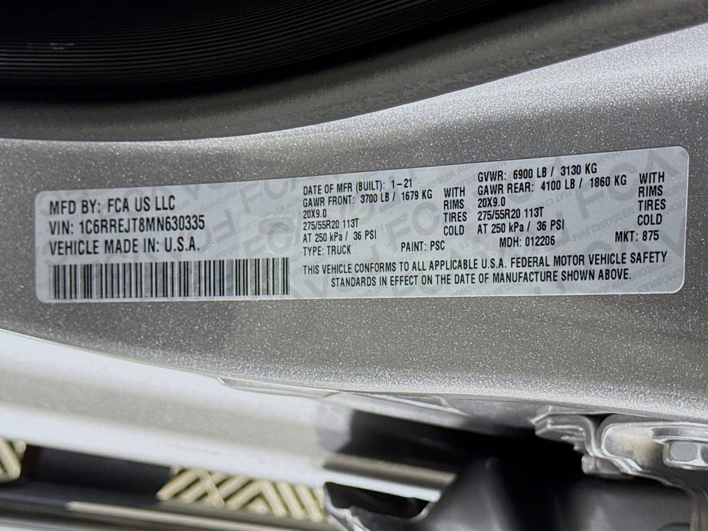 Used 2021 RAM 1500 Laramie RWD image 31