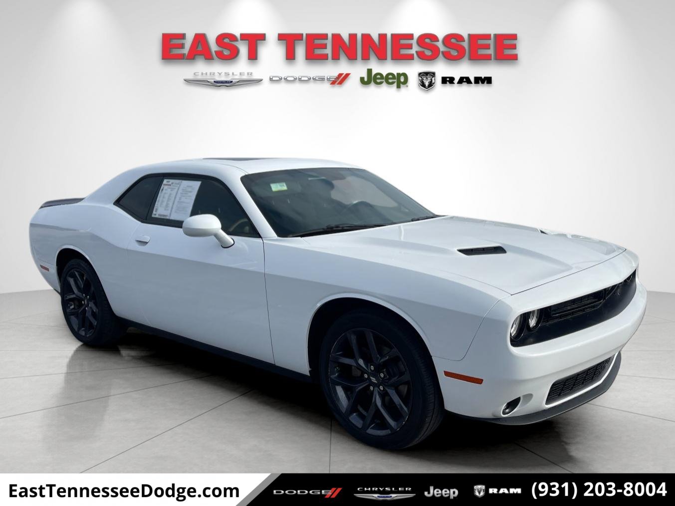 Used 2023 Dodge Challenger SXT w/ Blacktop Package RWD image 1