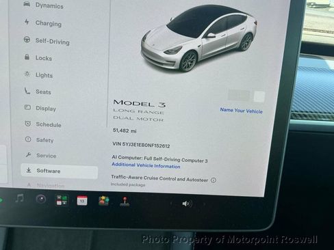 Used 2022 Tesla Model 3 Long Range AWD/4WD image 3