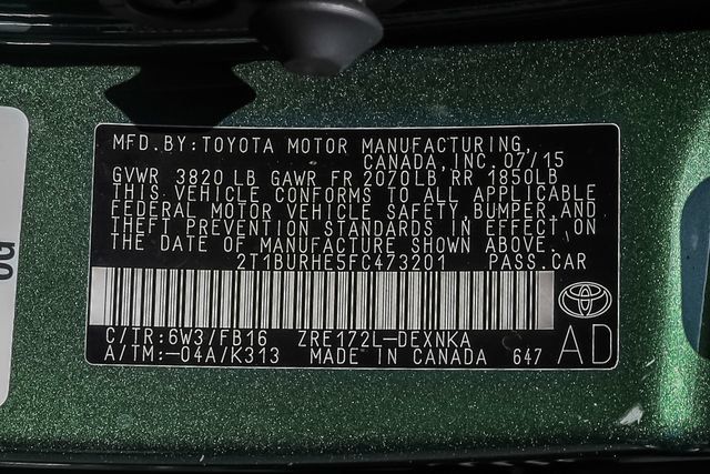 Used 2015 Toyota Corolla LE FWD image 29