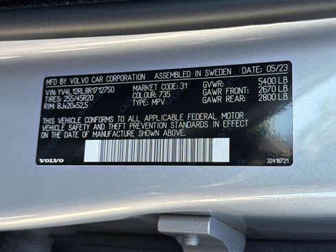 Used 2024 Volvo XC60 B5 Plus w/ Protection Package Premier AWD/4WD image 20
