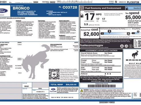 Used 2023 Ford Bronco Badlands image 29