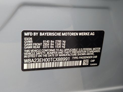 New 2026 BMW 740i w/ Premium Package RWD image 44