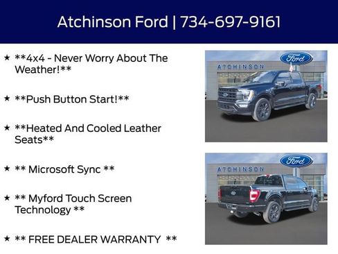 Certified 2021 Ford F150 Lariat w/ Equipment Group 502A High image 8