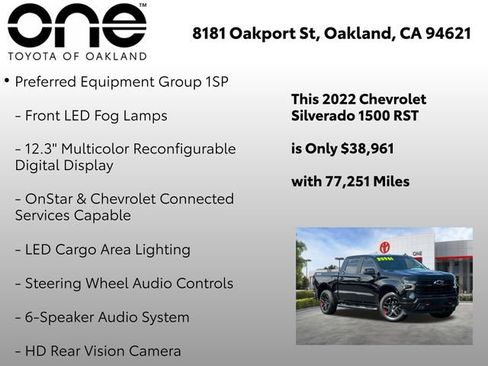 Used 2022 Chevrolet Silverado 1500 RST w/ Redline Edition AWD/4WD image 22