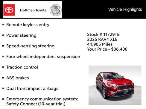 Used 2025 Toyota RAV4 XLE AWD/4WD image 22