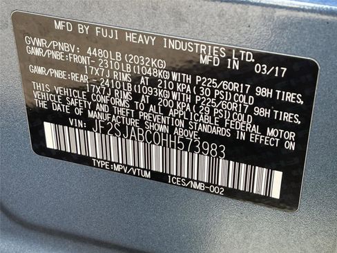 Used 2017 Subaru Forester 2.5i w/ Alloy Wheel Package image 29