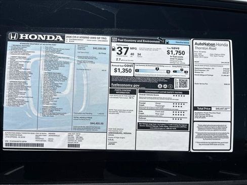 New 2026 Honda CR-V Sport Touring image 18