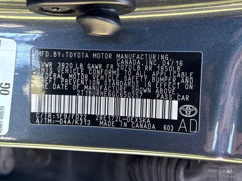 Used 2016 Toyota Corolla S image 21