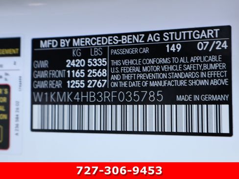 Certified 2024 Mercedes-Benz CLE 300 4MATIC Cabriolet image 27