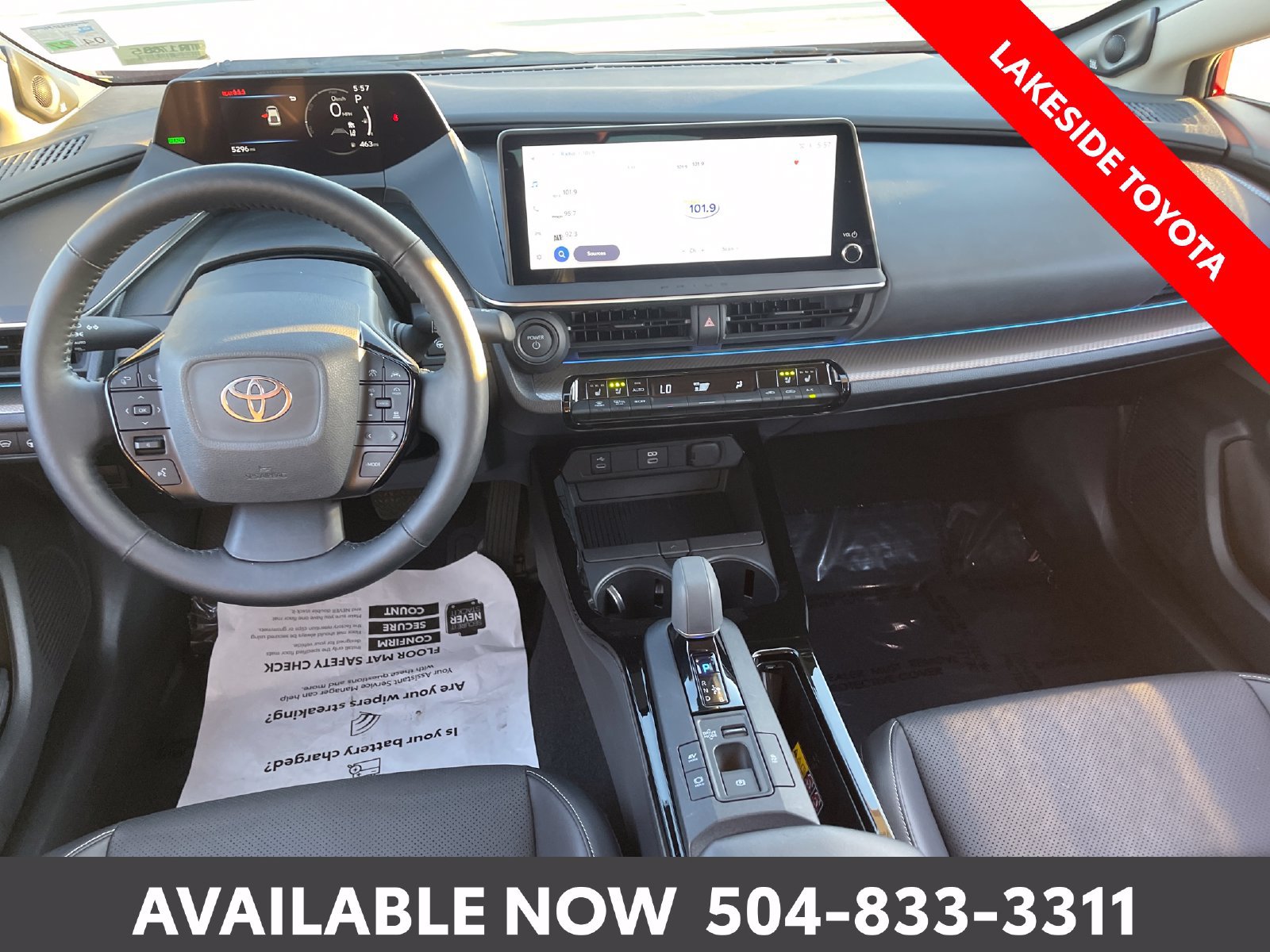 Certified 2026 Toyota Prius Limited w/ Limited Premium Package FWD image 23