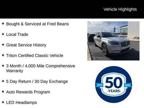 Used 2020 Lincoln Corsair AWD w/ Equipment Group 101A image 7