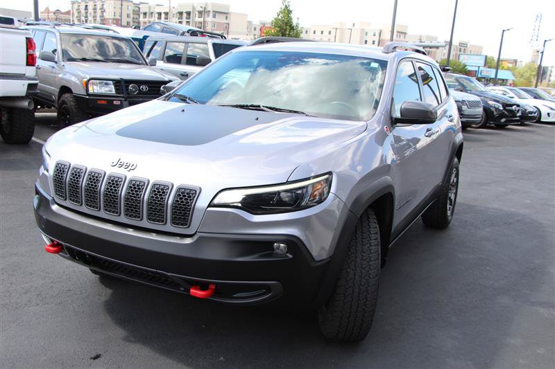 Used 2021 Jeep Cherokee Trailhawk AWD/4WD image 4
