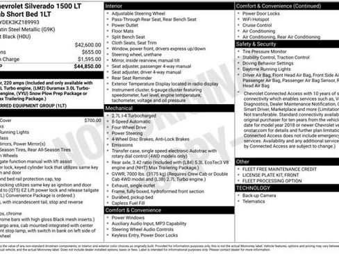 Used 2019 Chevrolet Silverado 1500 LT image 3