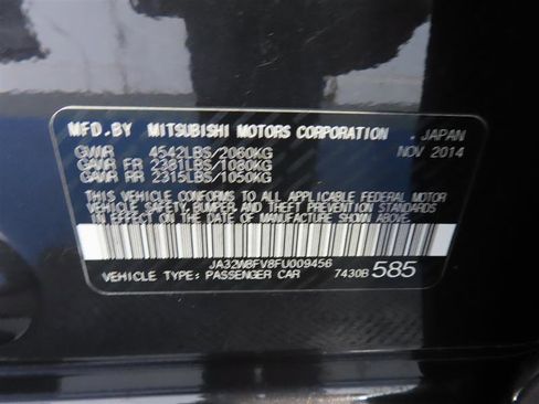 Used 2015 Mitsubishi Lancer Evolution GSR image 30