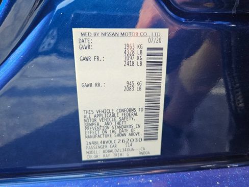 Used 2020 Nissan Altima 2.5 S FWD image 16