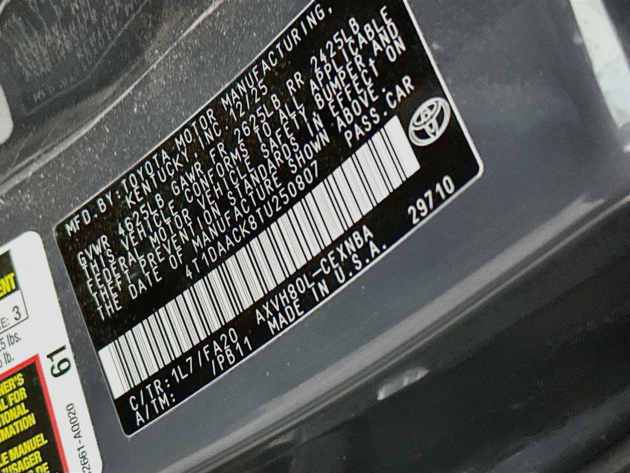Used 2026 Toyota Camry LE FWD image 12