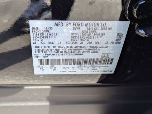 New 2026 Ford Explorer Active image 39