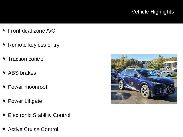 Used 2024 Lexus RX 350 Premium w/ Convenience Package AWD/4WD image 5