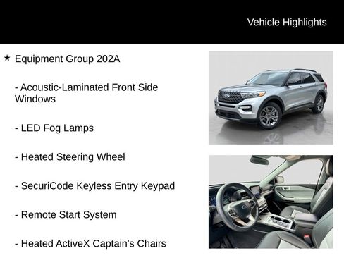 Certified 2024 Ford Explorer XLT w/ Equipment Group 202A AWD/4WD image 6