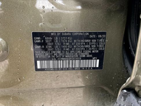 Certified 2023 Subaru Ascent Onyx Edition image 20