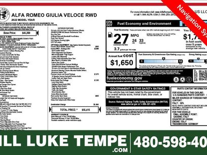 Used 2022 Alfa Romeo Giulia Veloce