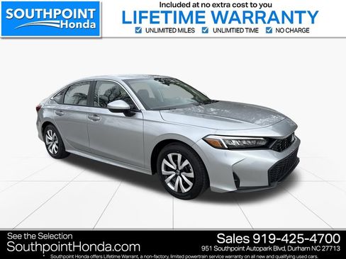 New 2026 Honda Civic LX image 1