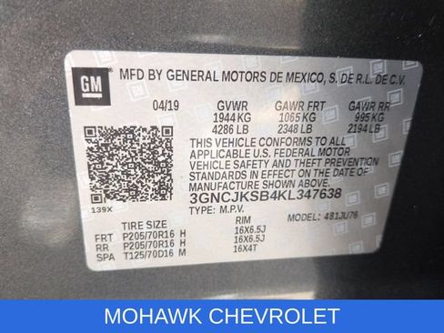 Used 2019 Chevrolet Trax LS FWD image 33