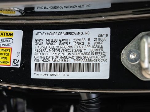 Used 2019 Honda Accord Sport image 62