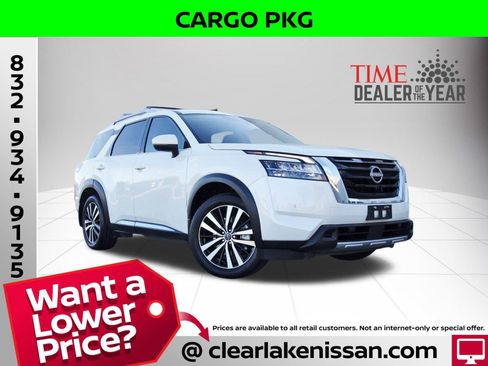 Used 2023 Nissan Pathfinder Platinum w/ Cargo Package image 1