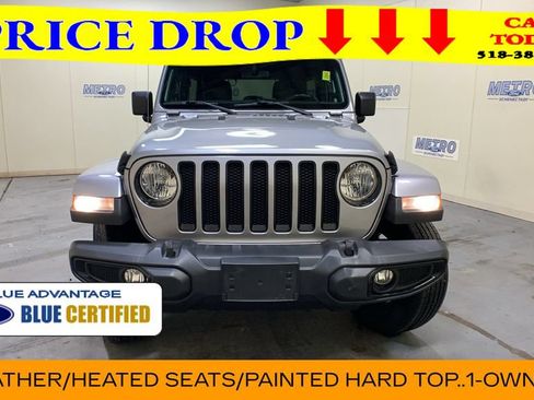 Used 2021 Jeep Wrangler Unlimited Sahara AWD/4WD image 8
