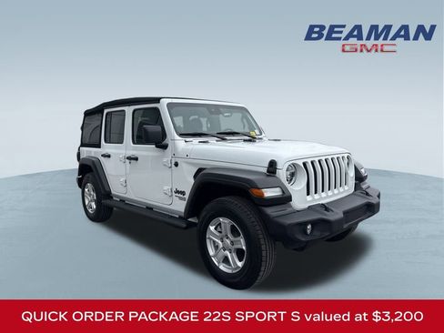 Used 2021 Jeep Wrangler Unlimited Sport image 1