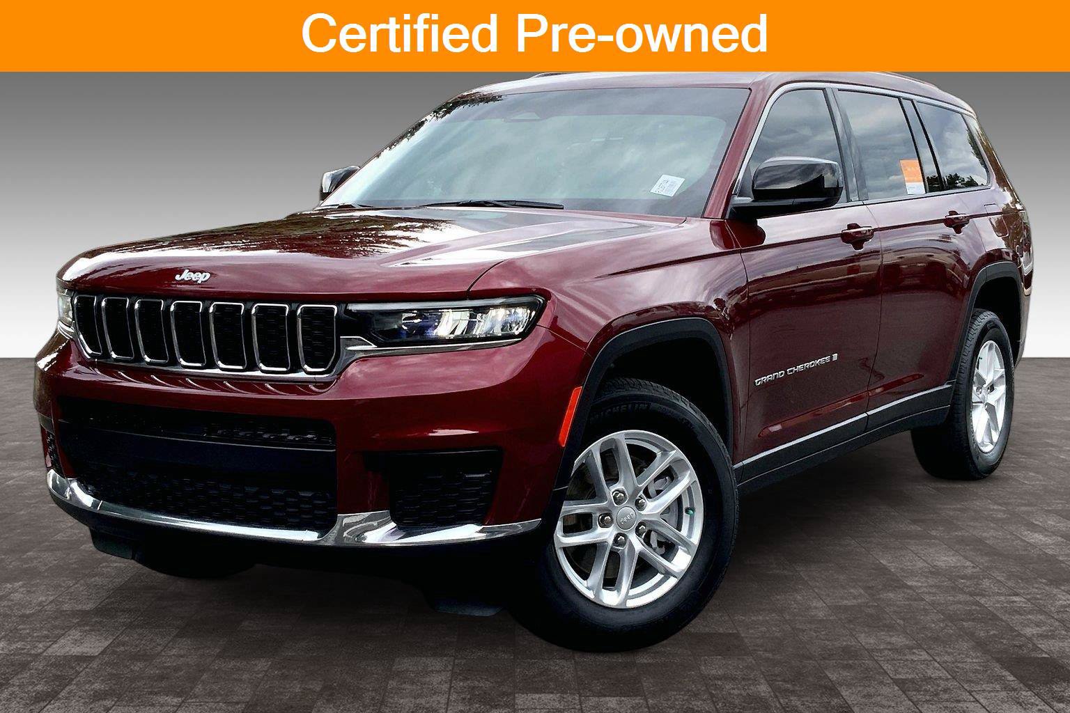 Certified 2025 Jeep Grand Cherokee L Laredo AWD/4WD image 1