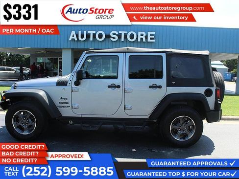 Used 2015 Jeep Wrangler Unlimited Sport w/ Quick Order Package 24S AWD/4WD image 1