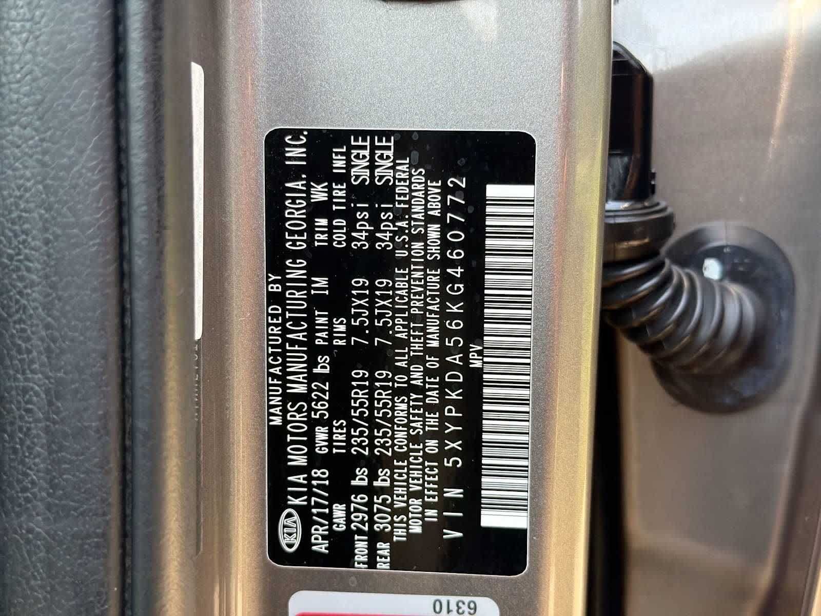 Used 2019 Kia Sorento SX w/ SX Touring Package AWD/4WD image 32