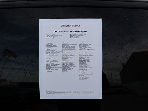 Used 2022 Subaru Forester Sport image 51