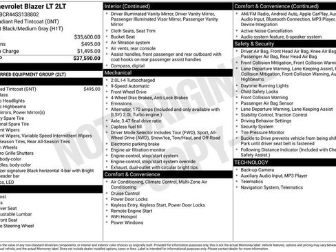 New 2025 Chevrolet Blazer LT image 6