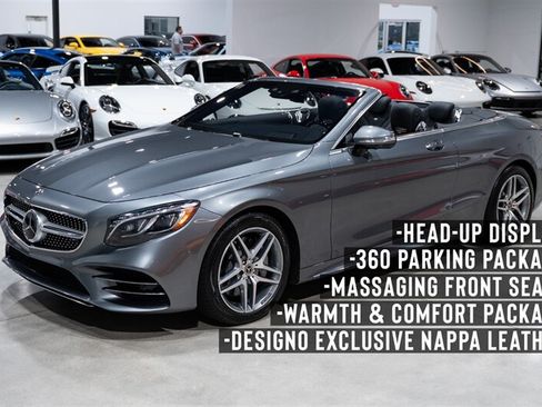 Used 2018 Mercedes-Benz S 560 Cabriolet w/ Sport Package image 2