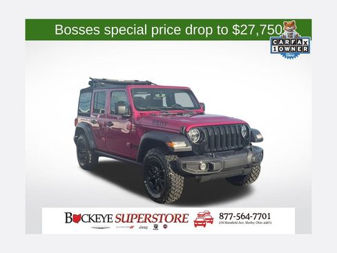 Certified 2022 Jeep Wrangler Unlimited Sport image 1