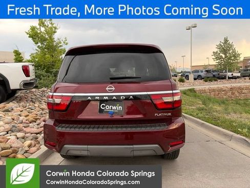 Used 2024 Nissan Armada Platinum w/ Captain's Chairs Package AWD/4WD image 8