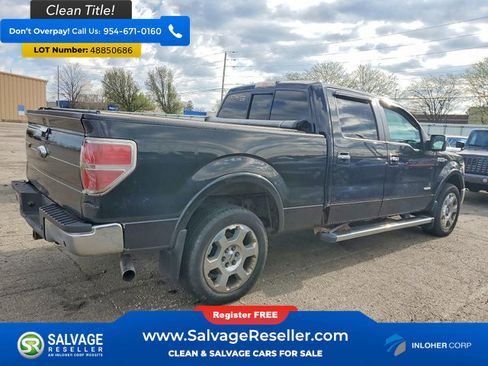 Used 2012 Ford F150 Lariat w/ Lariat Chrome Pkg image 4