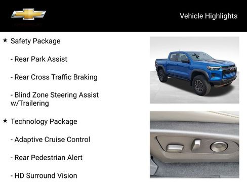 Certified 2024 Chevrolet Colorado ZR2 w/ Technology Package image 20