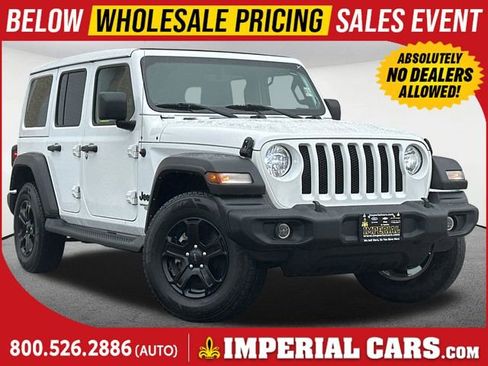 Used 2021 Jeep Wrangler Unlimited Sport w/ Sun And Sound Package image 1