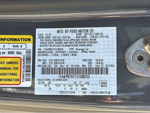 New 2026 Ford Mustang Premium image 32